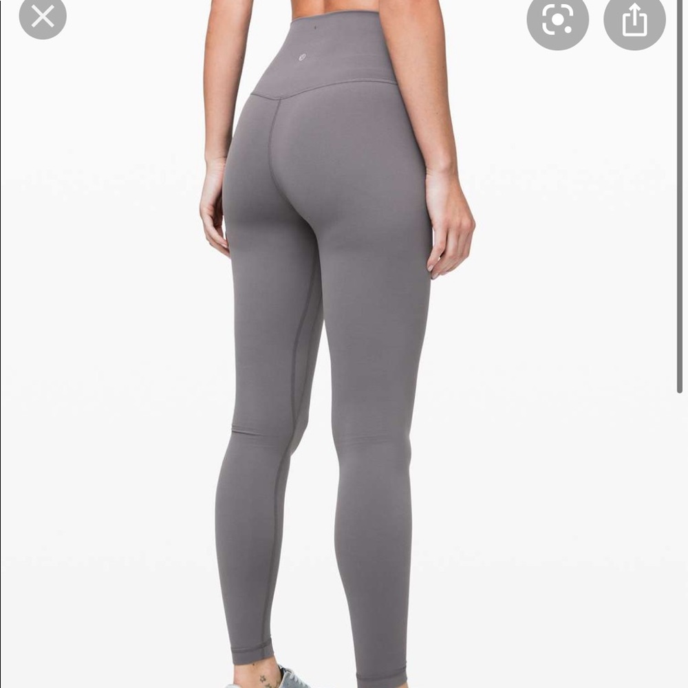 Lululemon Align leggings 7/8 Titanium